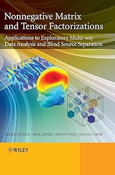 nonnegative matrix and tensor factorizations applications to exploratory multi way data analysis and blind