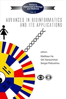 advances in bioinformatics and its applications proceedings of the international conference 1st edition