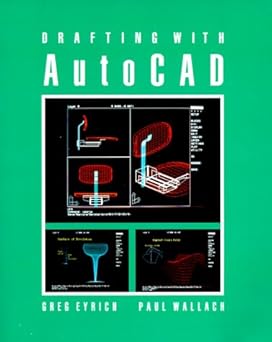 drafting with autocad/book with 3 1/2 data disk 1st edition greg eyrich ,paul wallach 0079095909,