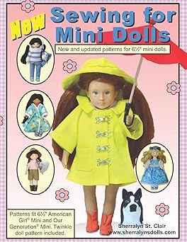 sewing for mini dolls new and updated patterns for mini dolls 1st edition sherralyn st clair 197602773x,