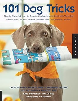 101 dog tricks step by step activities to engage challenge and bond with your dog 1st edition kyra sundance