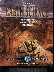 heath earth science teachers 1st edition nancy e spaulding 066926184x, 978-0669261844