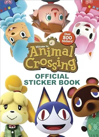 animal crossing official sticker book 1st edition courtney carbone ,random house 1524772623, 978-1524772628