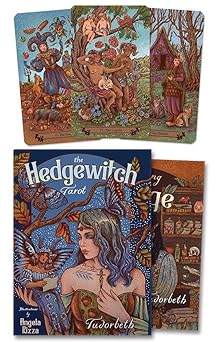 the hedgewitch tarot 1st edition tudorbeth ,angela rizza 0738777226, 978-0738777221