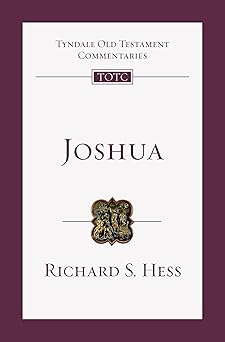 joshua an introduction and commentary 1st edition richard s hess 0830842063, 978-0830842063