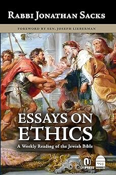 essays on ethics 1st edition rabbi jonathan sacks 159264449x, 978-1592644490
