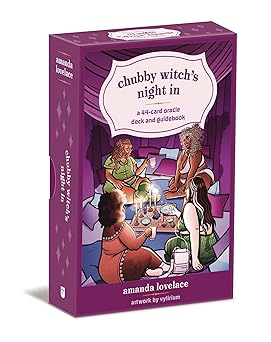 chubby witchs night in a 44 card oracle deck and guidebook 1st edition amanda lovelace 152489320x,