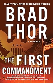 the first commandment a thriller 1st edition brad thor 1982148306, 978-1982148300