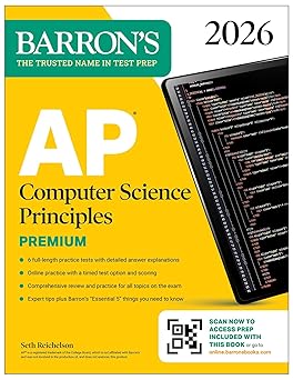 ap computer science principles premium 2026 prep book with 6 practice tests + comprehensive review + online