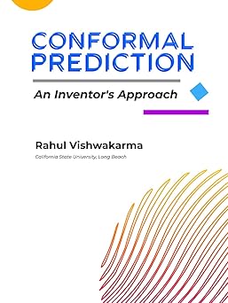 conformal prediction for inventors 1st edition rahul deo vishwakarma 9334114894, 978-9334114898