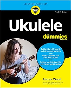 ukulele for dummies 1st edition alistair wood 1119736609, 978-1119736608