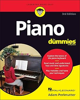 piano for dummies 1st edition hal leonard corporation ,adam perlmutter 1119700973, 978-1119700975