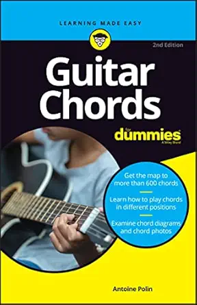guitar chords for dummies 1st edition antoine polin 1394156367, 978-1394156368