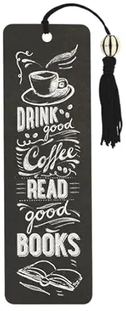 coffee and books beaded bookmark 1pc 1st edition inc peter pauper press 1441324232, 978-1441324238