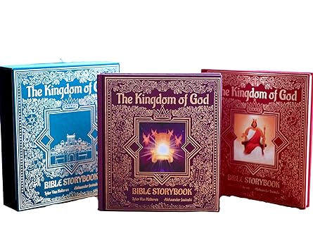 the kingdom of god bible storybook old and new testament box set 1st edition tyler van halteren 1989975194,