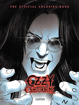 ozzy osbourne the official coloring book 1st edition david calcano ,larissa rivero ,eduardo braun 1970047259,