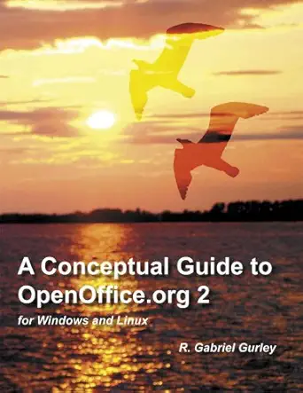 a conceptual guide to openoffice org 2 for windows and linux paperback a march 1 2007 1st edition r gabriel