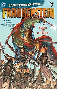 creature commandos present frankenstein agent of s h a d e book two 1st edition jeff lemire ,ibraim roberson