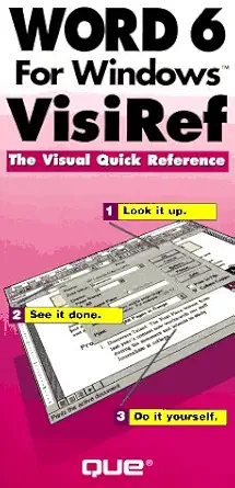 word 6 for windows visiref 1st edition elden nelson 1565297407, 978-1565297401