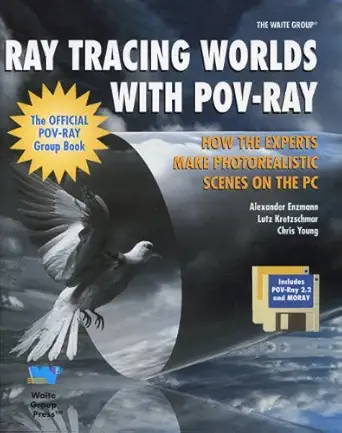 ray tracing worlds with pov ray/book and 2 disks 1st edition lutz kretzschmar, chris young 1878739646,