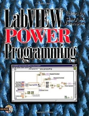 labview power programming 1st edition gary w johnson 0079136664, 978-0079136664