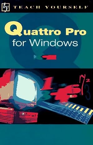 quattro pro for windows 1st edition david royall 0844239496, 978-0844239491