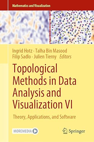 topological methods in data analysis and visualization vi theory applications and software 1st edition ingrid