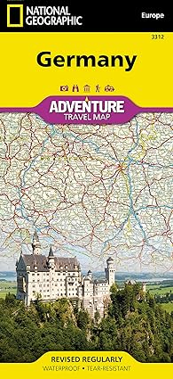 germany map 1st edition national geographic maps adventure 156695603x, 978-1566956031