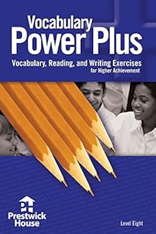 vocabulary power plus level 8 1st edition daniel a reed ,paul moliken 1580492673, 978-1580492676