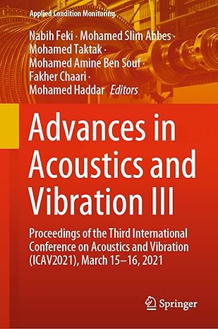 advances in acoustics and vibration iii proceedings of the third international conference on acoustics and