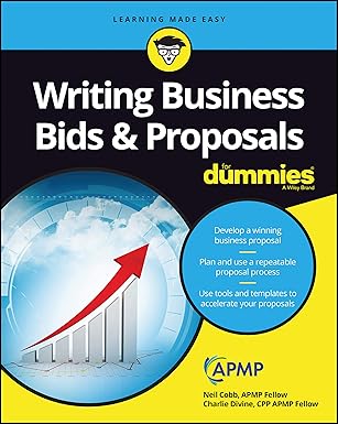 writing business bids and proposals for dummies 1st edition neil cobb ,charlie divine 1119174325,