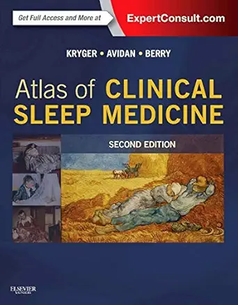 atlas of clinical sleep medicine expert consult online and print 1st edition alon y avidan 0323187277,