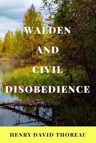 walden and civil disobedience 2019 1st edition henry david thoreau ,tim robins 1096195267, 978-1096195269