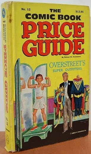 the comic book price guide no 12 1st edition robert m overstreet 0517543494, 978-0517543498