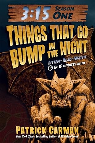 3 15 season one things that go bump in the night 1st edition patrick carman 0545384753, 978-0545384759