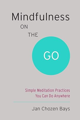 mindfulness on the go simple meditation practices you can do anywhere 1st edition jan chozen bays 1611801702,