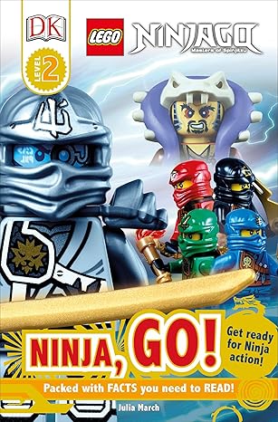dk readers l2 legoa ninjago ninja go get ready for ninja action 1st edition dk 1465429484, 978-1465429483