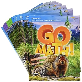 go math multi volume bundle grade 4 2015 1st edition houghton mifflin harcourt 0544390156, 978-0544390157