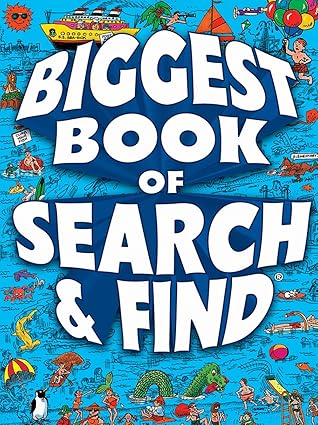 biggest book of search and find 1st edition kidsbooks ,tony tallarico 1588655253, 978-1588655257