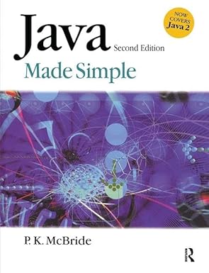 java made simple 1st edition p k mcbride 113816724x, 978-1138167247