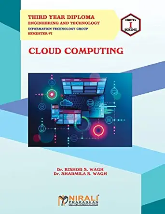 cloud computing 1st edition kishors wagh 938982527x, 978-9389825275
