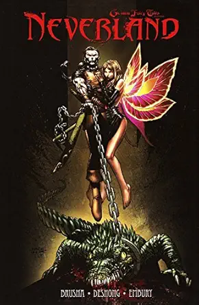 grimm fairy tales neverland hardcover 1st edition joe brusha 0982582617, 978-0982582619