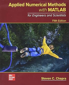 loose leaf for applied numerical methods with matlab for engineers and scientists 1st edition steven c chapra