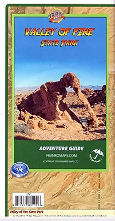 valley of fire state park adventure guide waterproof map 1st edition franko maps ltd ,frank nielsen