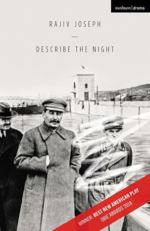 describe the night 1st edition rajiv joseph 1350371629, 978-1350371620