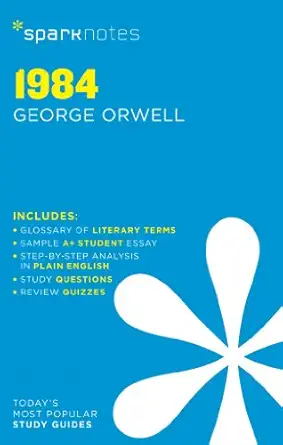 1984 sparknotes literature guide 1st edition sparknotes ,george orwell 1411469380, 978-1411469389