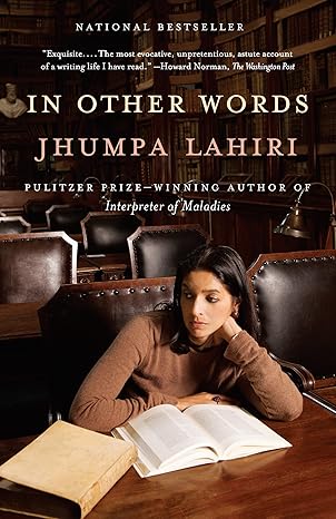 in other words a memoir 1st edition jhumpa lahiri ,ann goldstein 1101911468, 978-1101911464