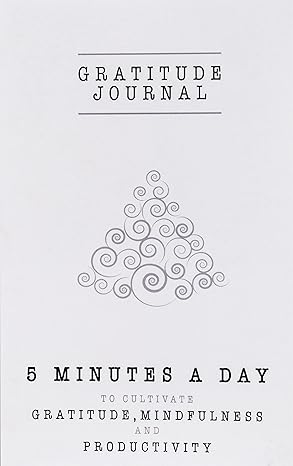 gratitude journal 5 minutes a day to cultivate gratitude mindfulness and productivity a 90 day gratitude
