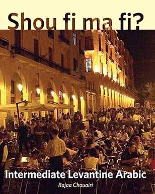 shou fi ma fi intermediate levantine arabic 1st edition rajaa chouairi ,mahdi alosh 0300153910, 978-0300153910