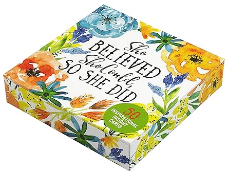 she believed she could so she did insight cards 1st edition inc peter pauper press 1441324372, 978-1441324375